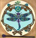 Celtic Dragonfly Bodhran
