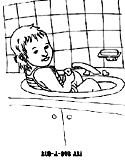 Family Coloring Book Page by Deva Arts
