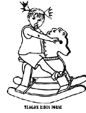Family Coloring Book Page by Deva Arts