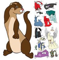 Sable Paper Dolls