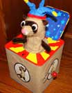 Black-Footed Weasel in a Box