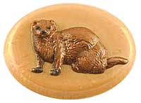 Oval Ferret Soap Mold